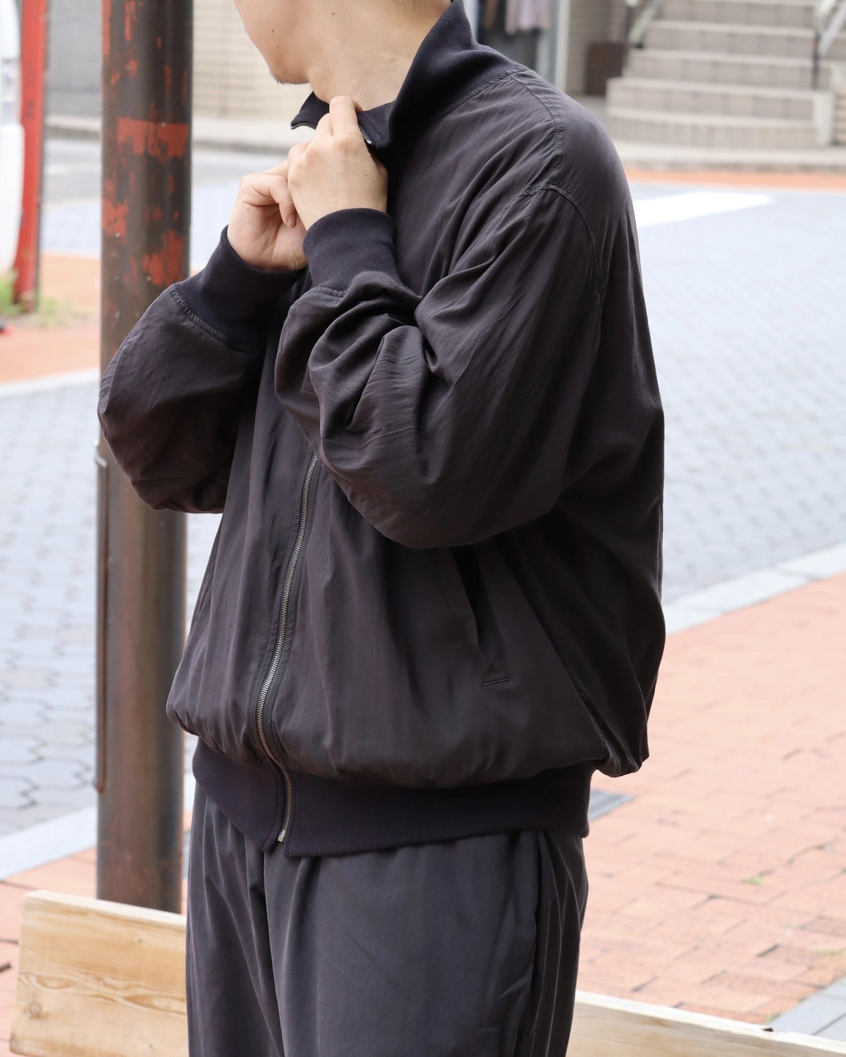 COMOLI / リバーシブル トラックジャケット (E03-06001)