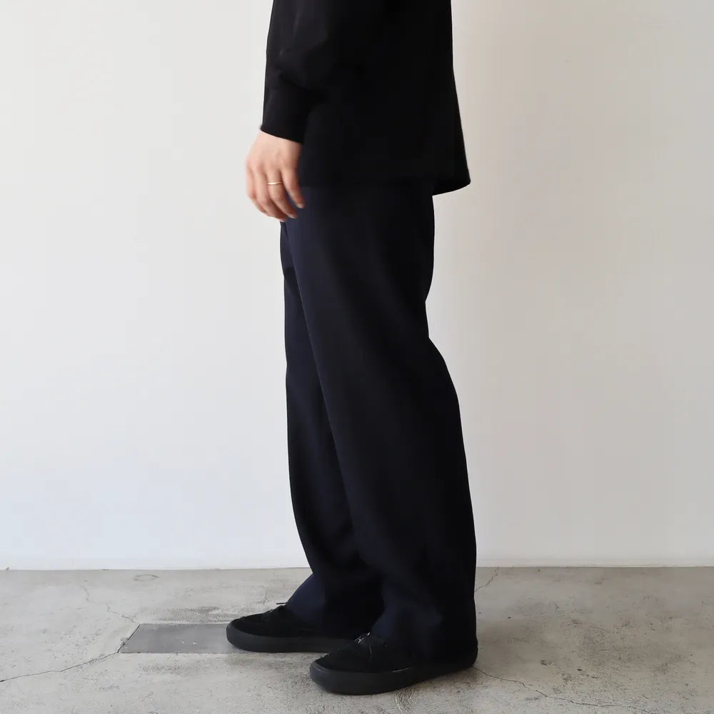 COMOLI ウールサージパンツ NAVY サイズ2 COMOLI(コモリ) / ウールサージ パンツ | 公式通販・JACK in the NET