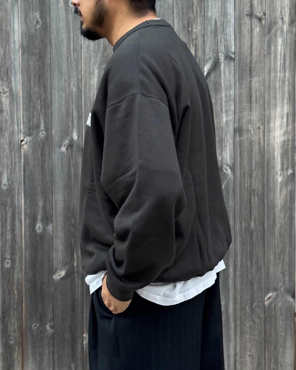 COOTIE PRODUCTIONS / Plain Sweat Crew - LOGO (CTE-26A308)