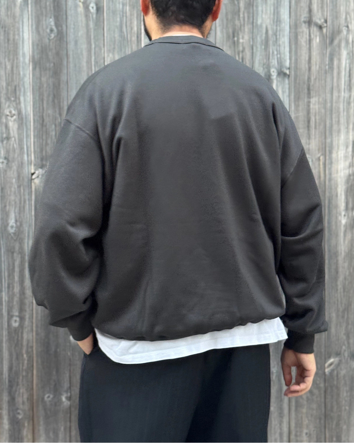 COOTIE PRODUCTIONS / Plain Sweat Crew - LOGO (CTE-26A308)