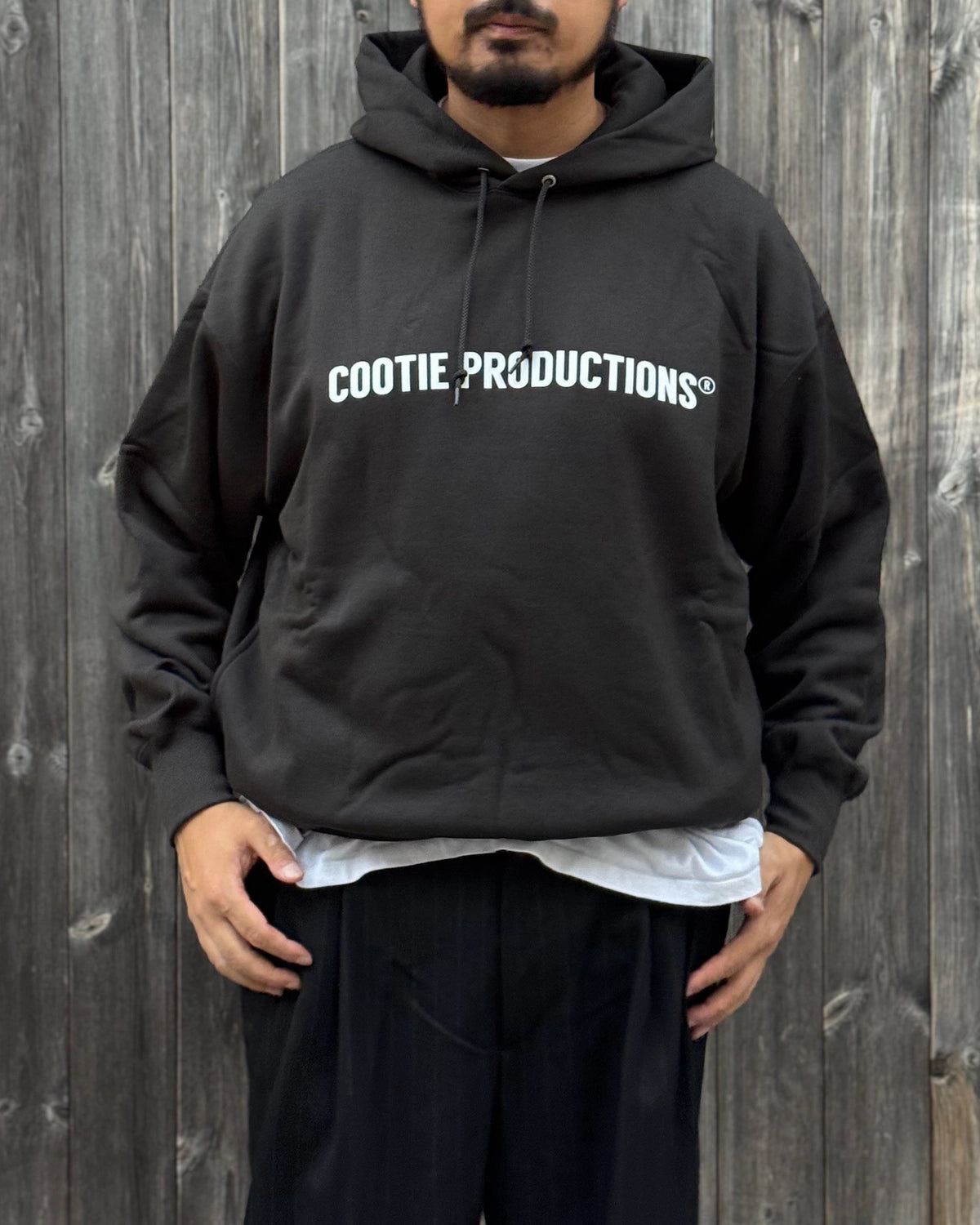 COOTIE PRODUCTIONS / Plain Sweat Hoodie - LOGO (CTE-26A309)