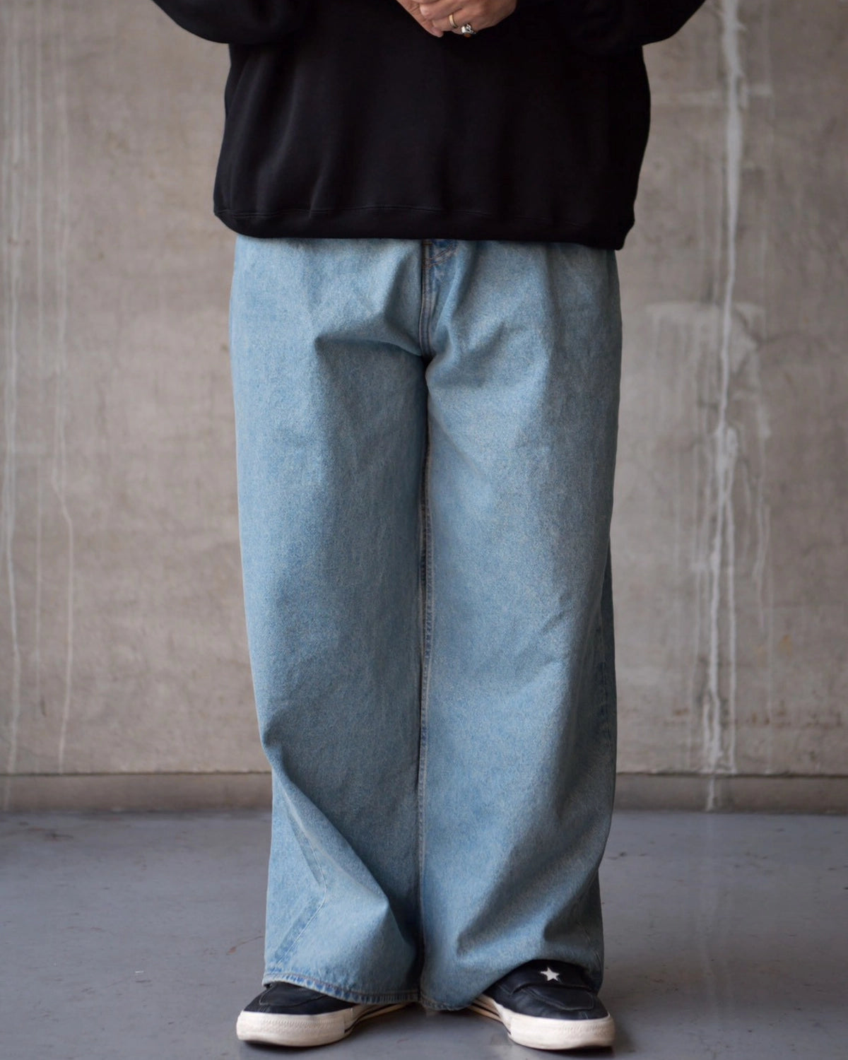 COOTIE PRODUCTIONS / 12.5oz Denim 5 Pocket Extra Baggy Pants (CTE-26A104)