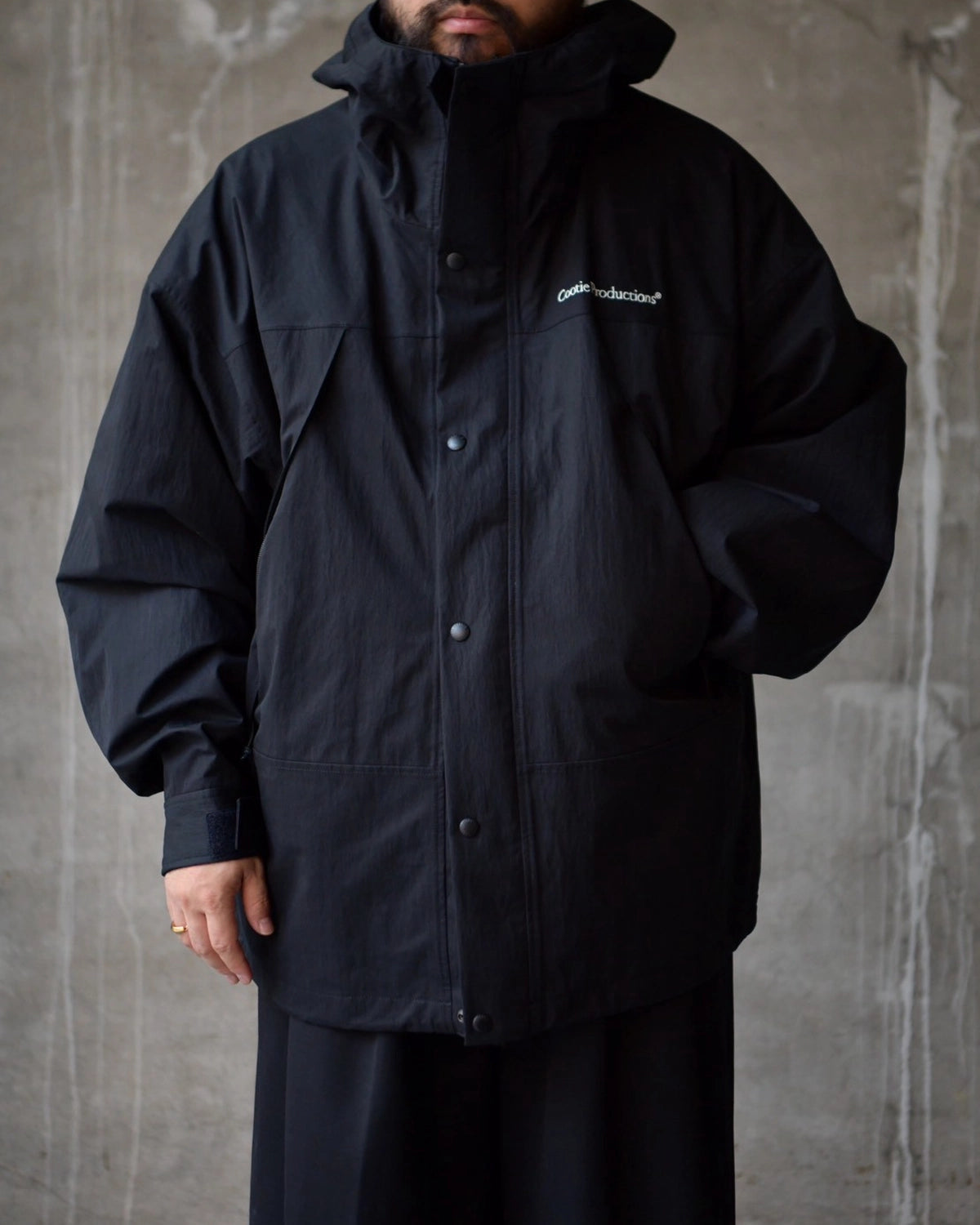 COOTIE PRODUCTIONS / 2 Layer N/C Twill Hooded Jacket (CTE-26A205)