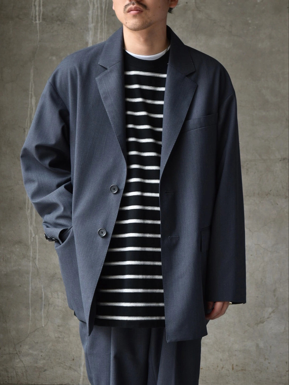 COOTIE PRODUCTIONS® / T/W Saxony Single Breasted Jacket (CTE-25A202)