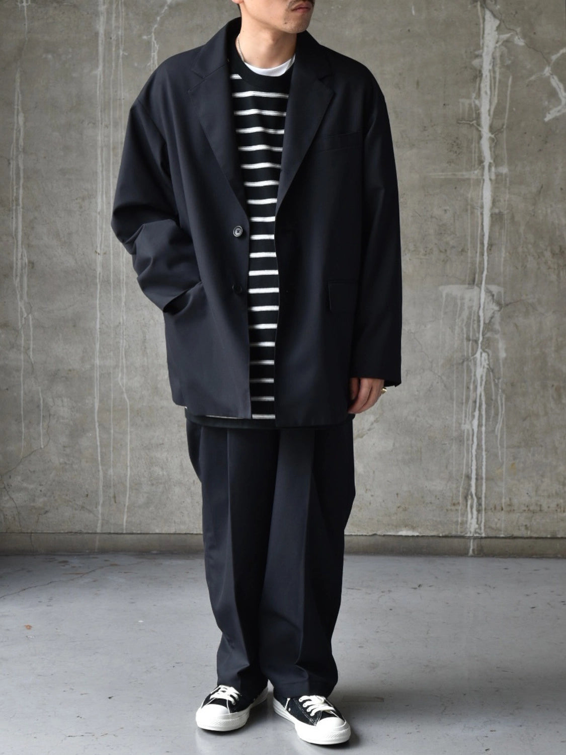 COOTIE PRODUCTIONS® / T/W Saxony 2 Tuck Wide Easy Trousers (CTE-25A107)