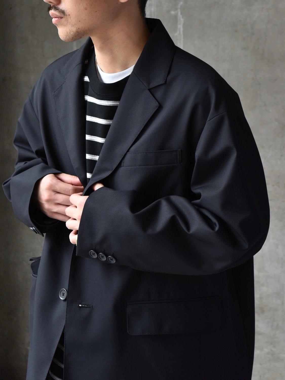 COOTIE PRODUCTIONS® / T/W Saxony Single Breasted Jacket (CTE-25A202)