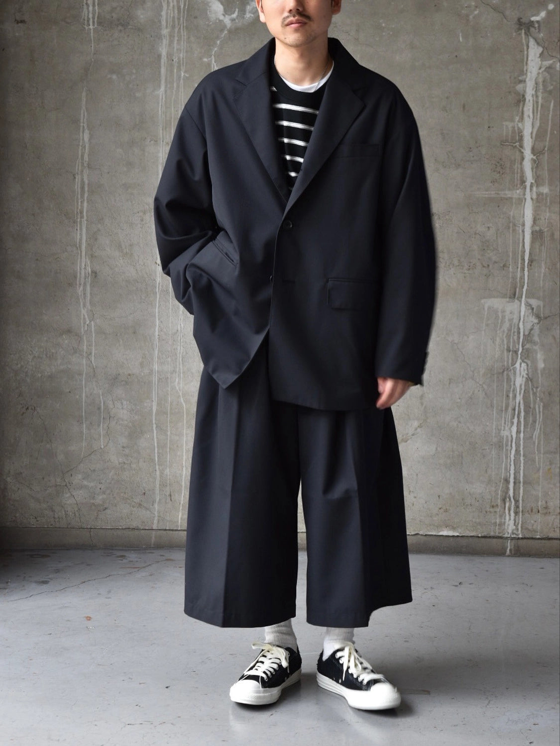 COOTIE COOTIE PRODUCTIONS Wide Easy Trousers Leno Cloth Wrap Wide