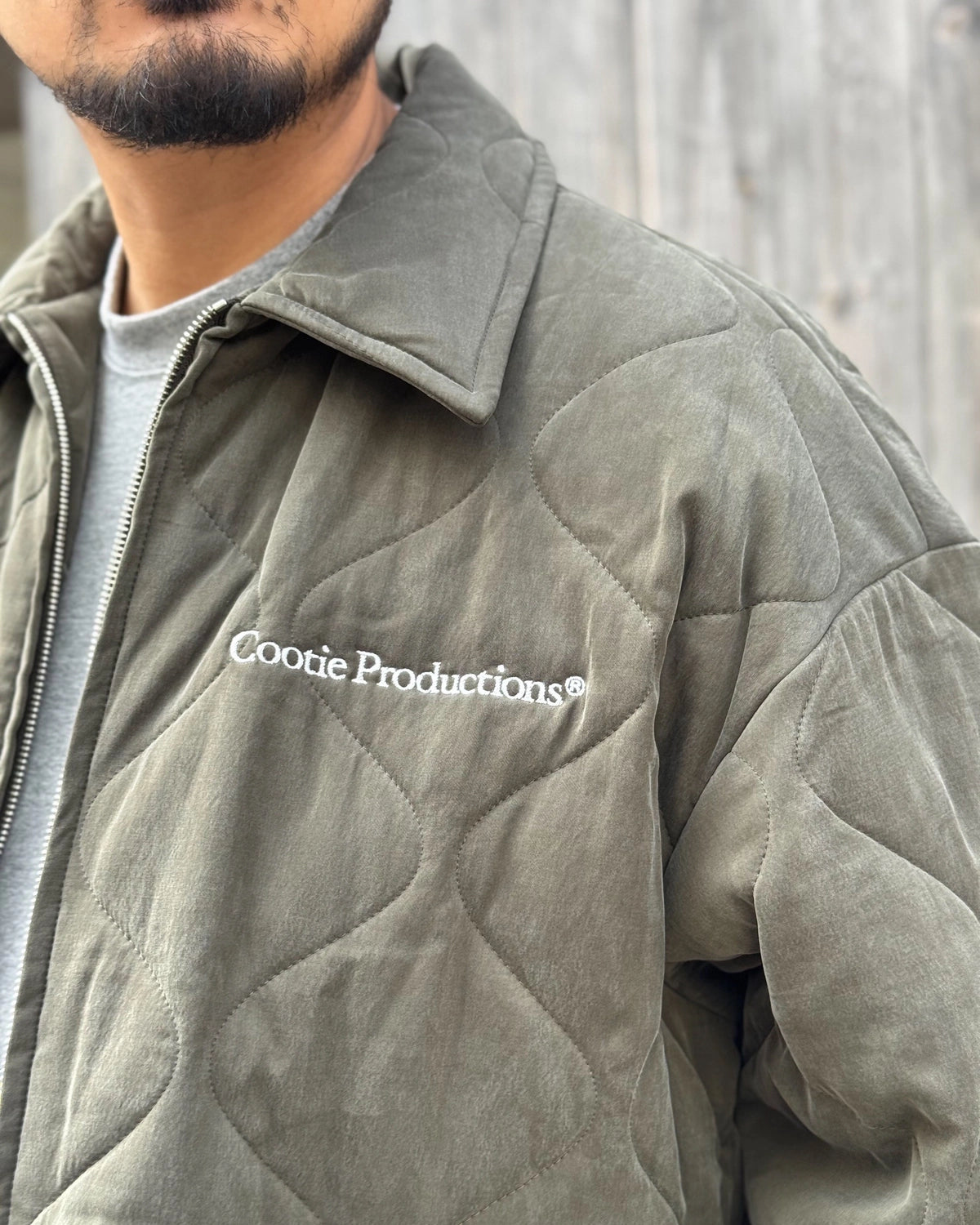 COOTIE PRODUCTIONS / Cu/Ny Satin Vietnam Liner Jacket (CTE-26A207)