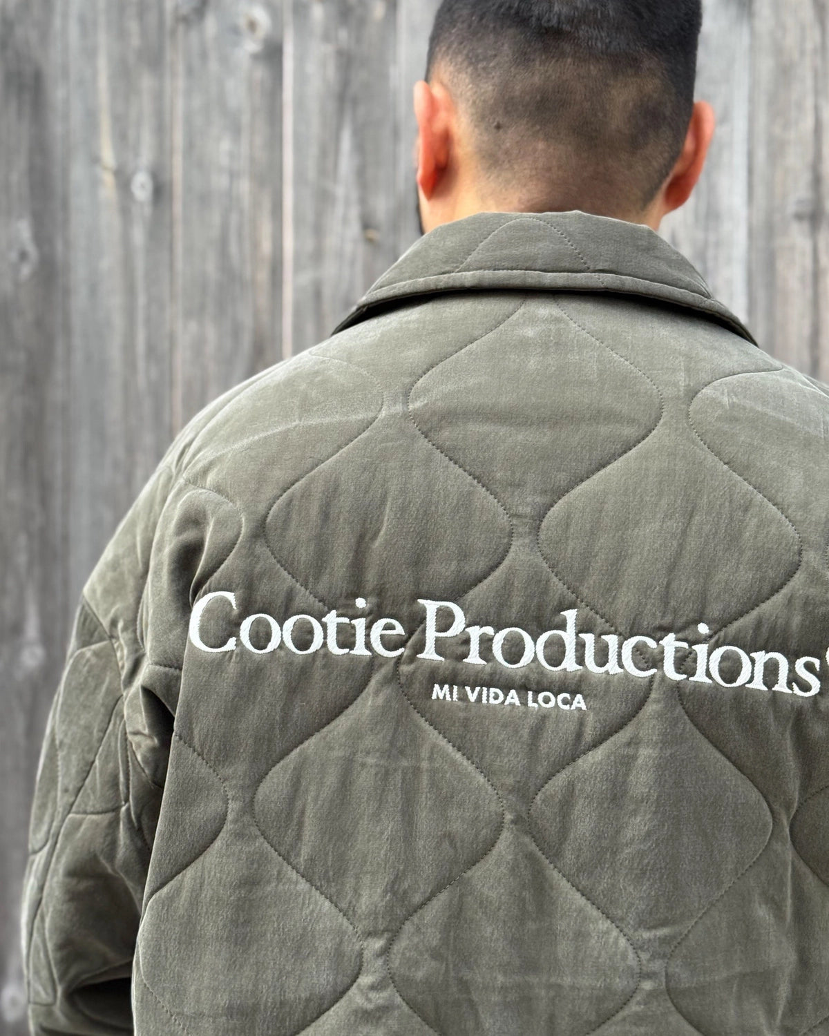 COOTIE PRODUCTIONS / Cu/Ny Satin Vietnam Liner Jacket (CTE-26A207)