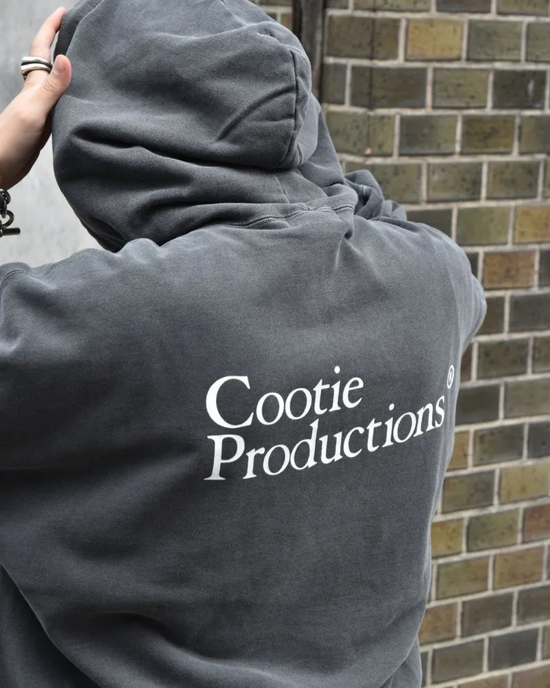 COOTIE PRODUCTIONS® / Pigment Dyed Open End Yarn Sweat Hoodie (CTE-24A311)