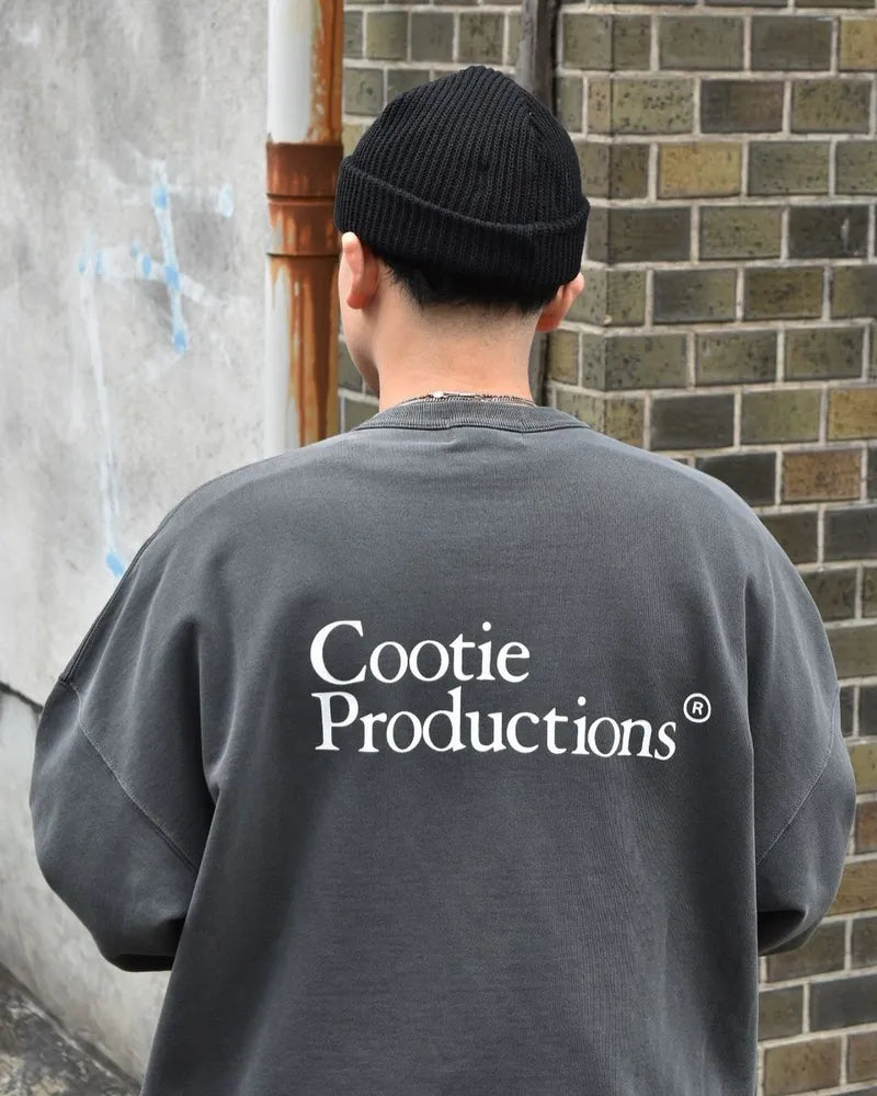 COOTIE PRODUCTIONS®（クーティー プロダクションズ）/ Pigment Dyed Open End Yarn Sweat Crew  | 公式通販・JACK in the NET