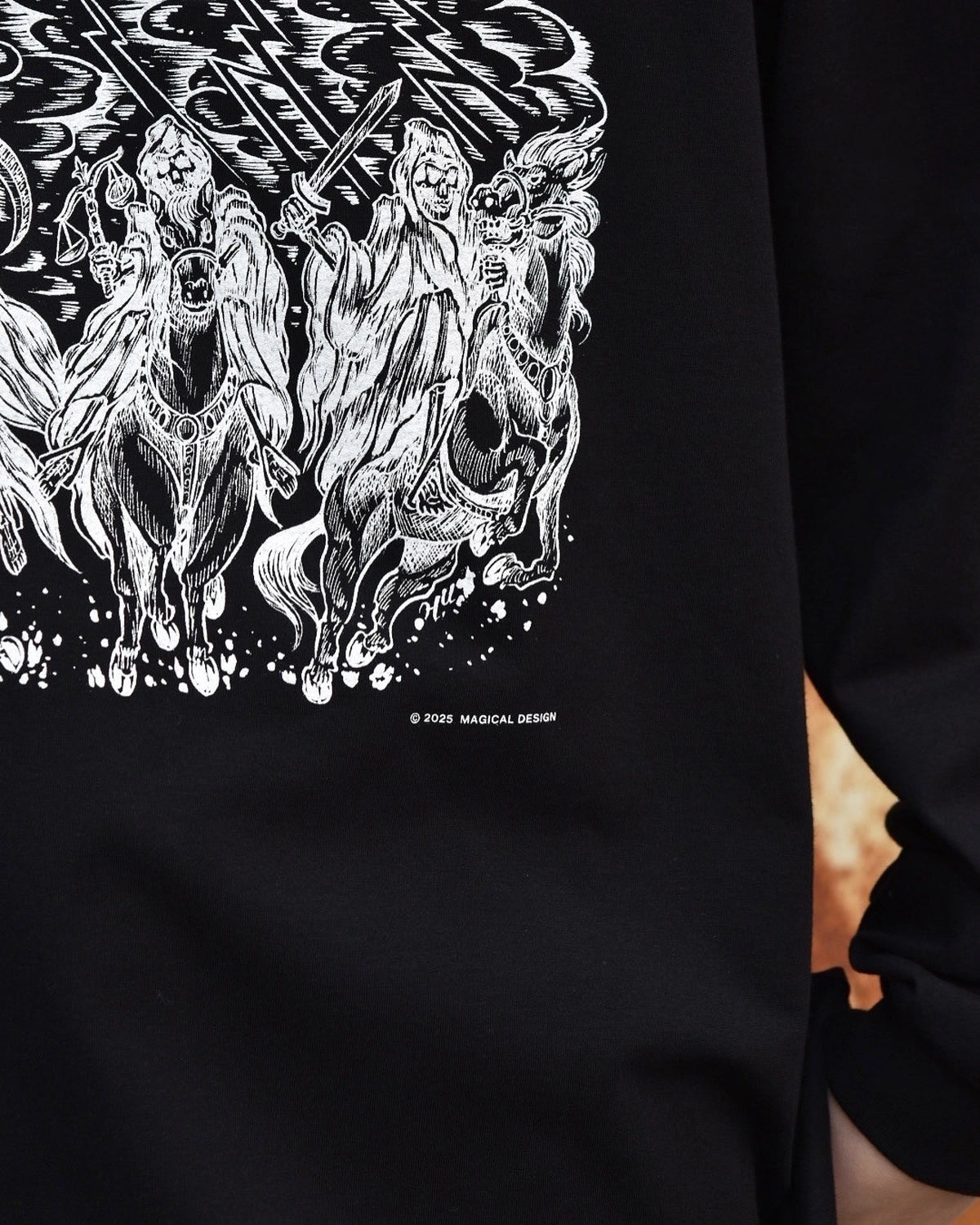 COOTIE PRODUCTIONS® × Magical Design / Print L/S Tee (CTE-24A338)