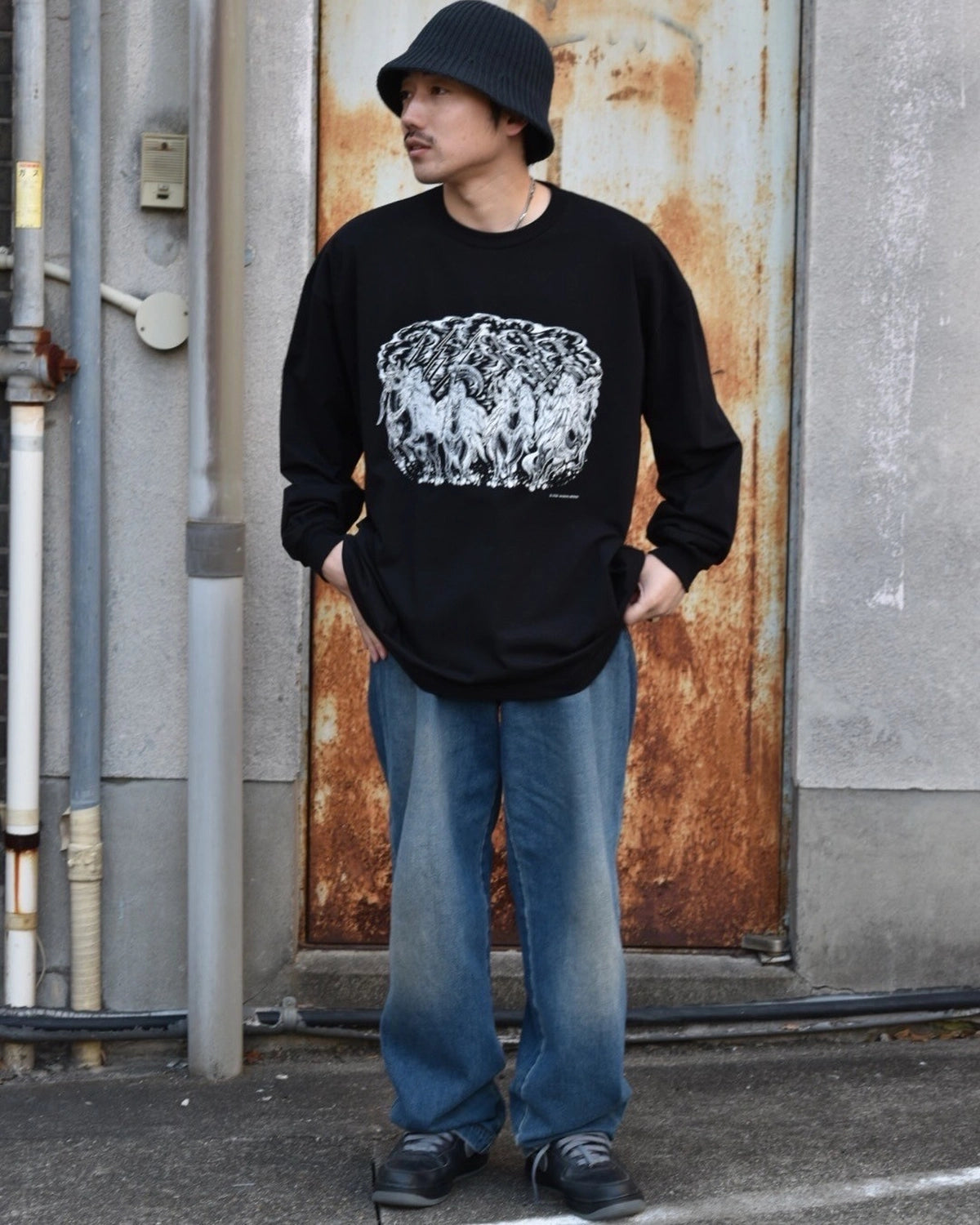 COOTIE PRODUCTIONS® × Magical Design / Print L/S Tee (CTE-24A338)