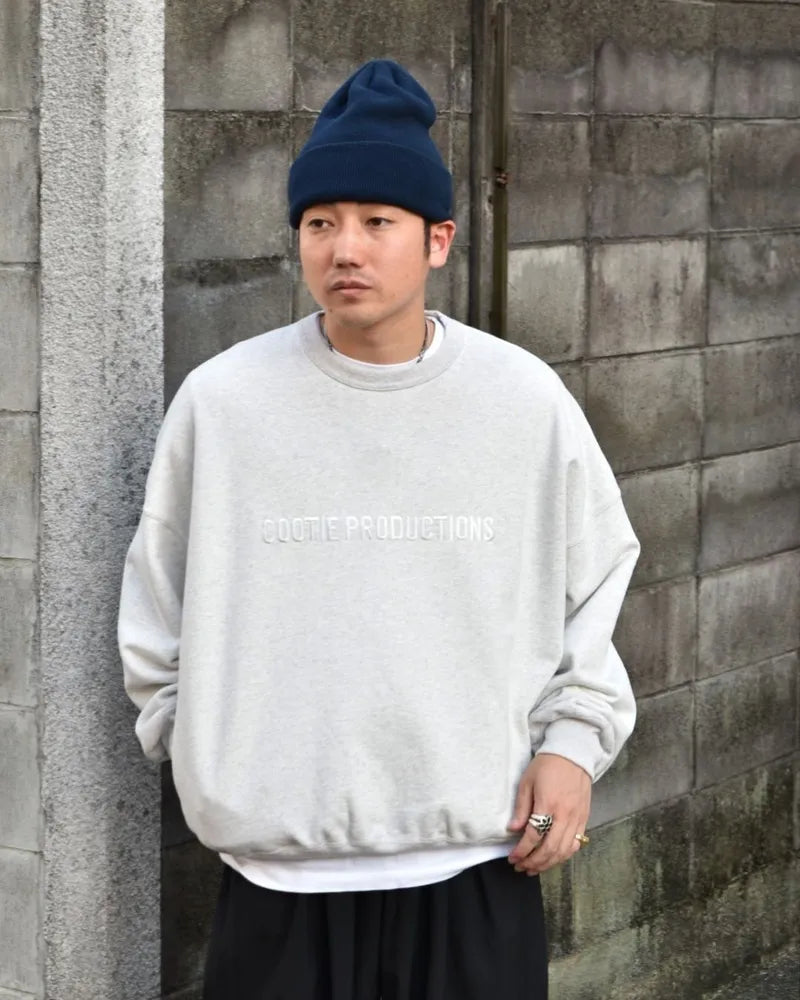 COOTIE PRODUCTIONS® / Open End Yarn Sweat Crew - Embroidery (CTE-24S333)