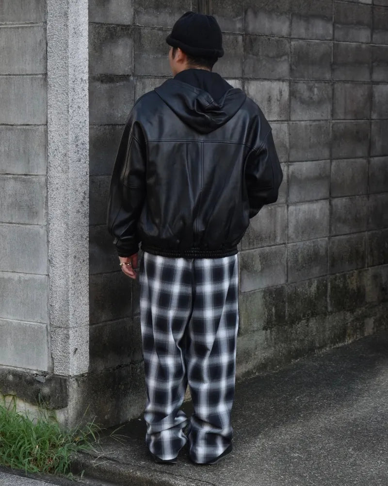 COOTIE PRODUCTIONS® / T/W 2 Tuck Easy Pants (CTE-24A101-CHECK)