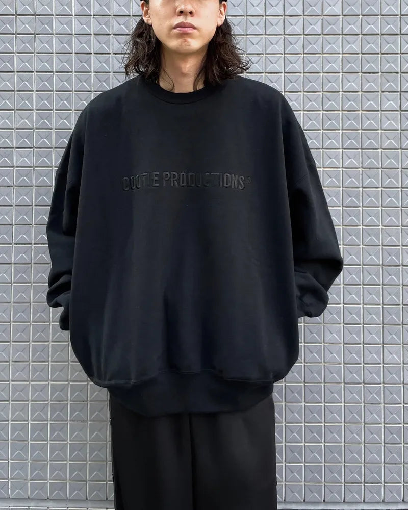 COOTIE PRODUCTIONS® / Open End Yarn Sweat Crew - Embroidery (CTE-24S333)