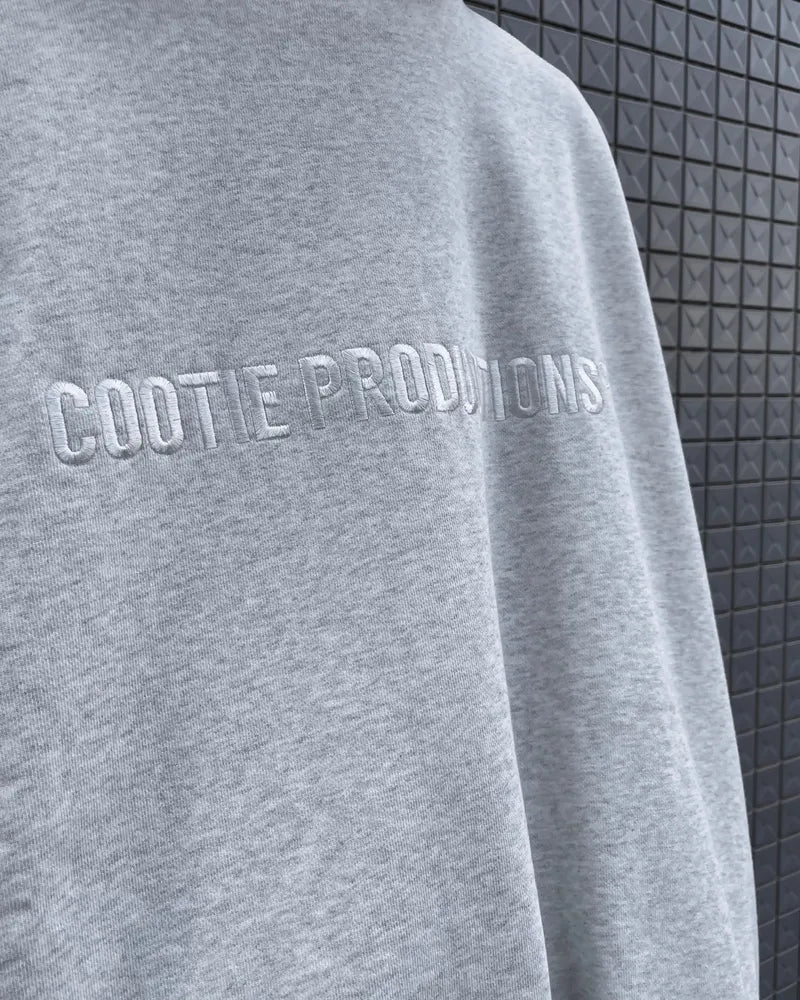 COOTIE PRODUCTIONS® / Open End Yarn Sweat Crew - Embroidery (CTE-24S333)