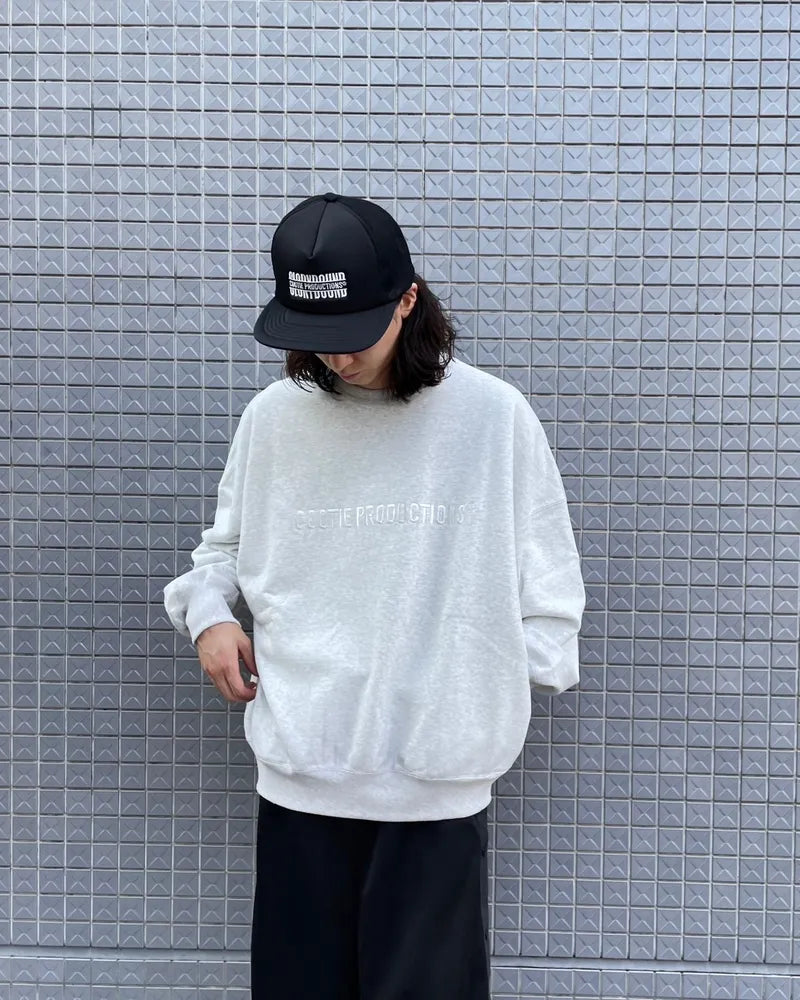 COOTIE PRODUCTIONS® / Open End Yarn Sweat Crew - Embroidery (CTE-24S333)