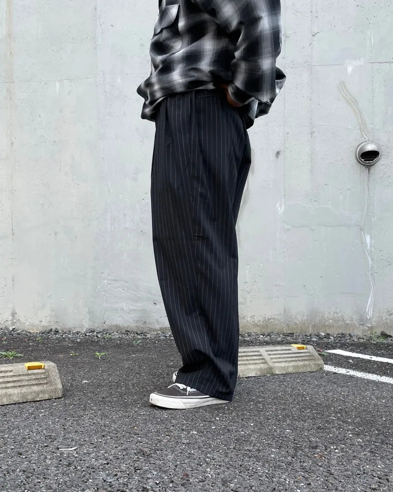 COOTIE PRODUCTIONS® / T/W 2 Tuck Easy Pants (CTE-24A101-STRIPE)