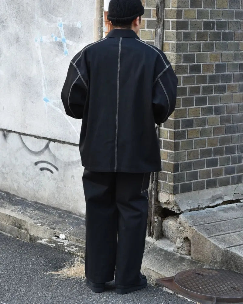 COOTIE PRODUCTIONS® / Rigid Denim Coverall (CTE-24A205)