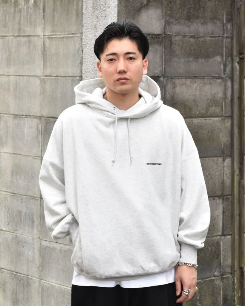 COOTIE PRODUCTIONS® / Open End Yarn Plain Sweat Hoodie (CTE-24A309)