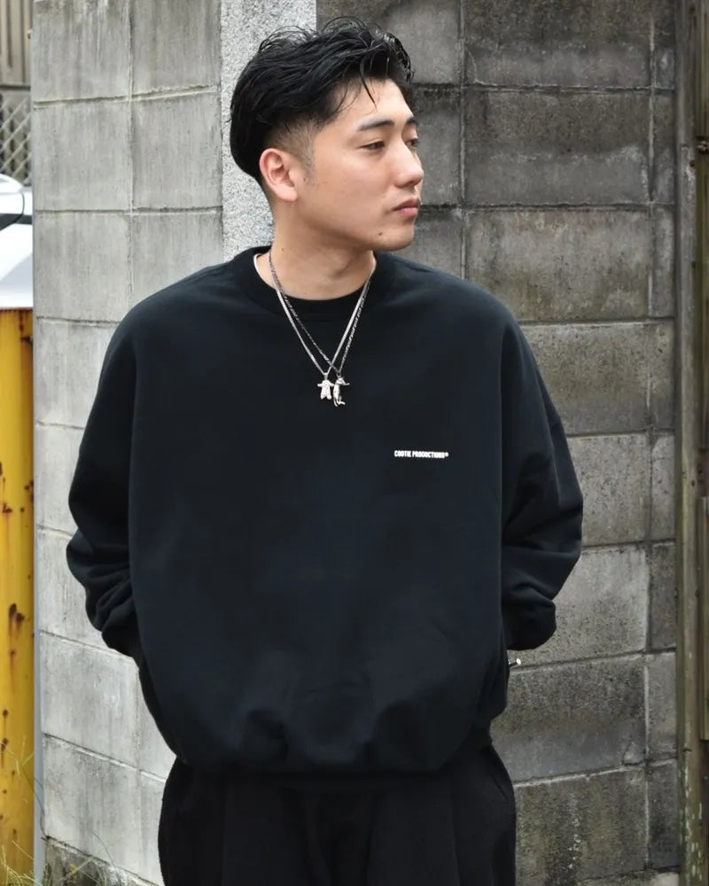 COOTIE PRODUCTIONS® / Open End Yarn Plain Sweat Crew (CTE-24A308)