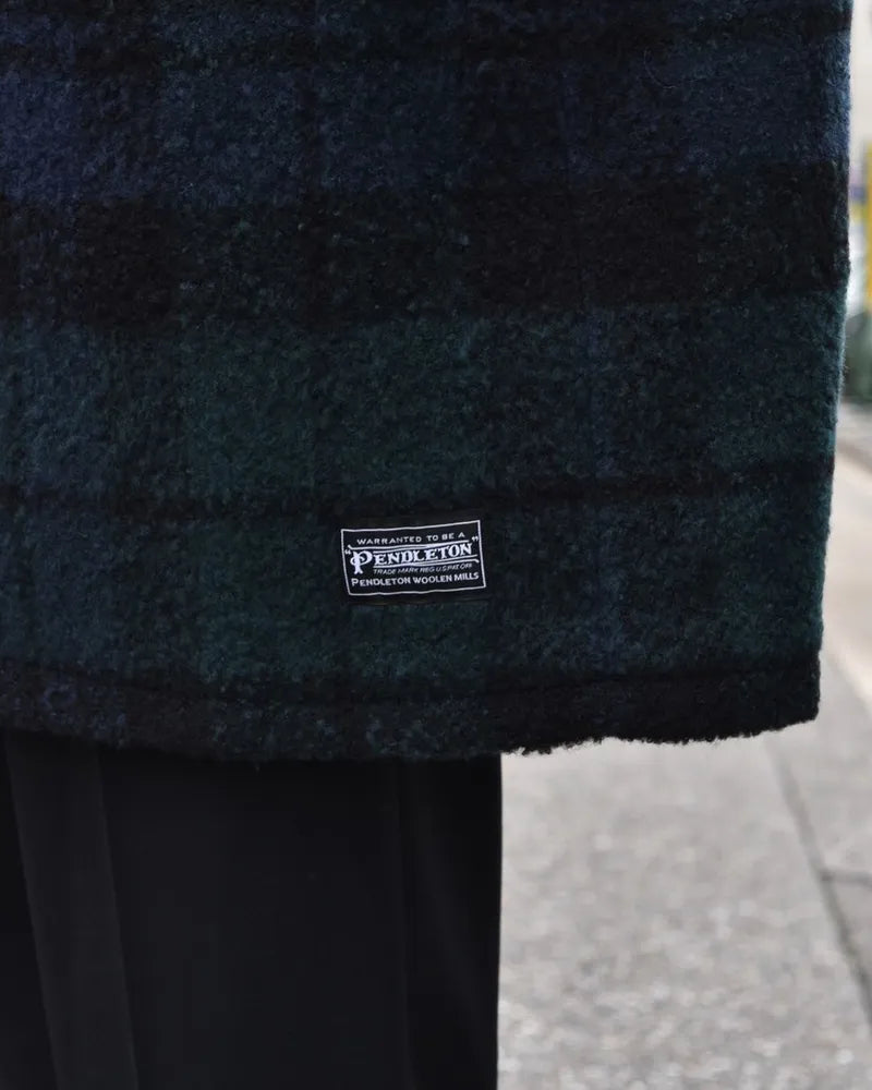 DELUXE / × PENDLETON  CHECKED COAT (24AD5322)