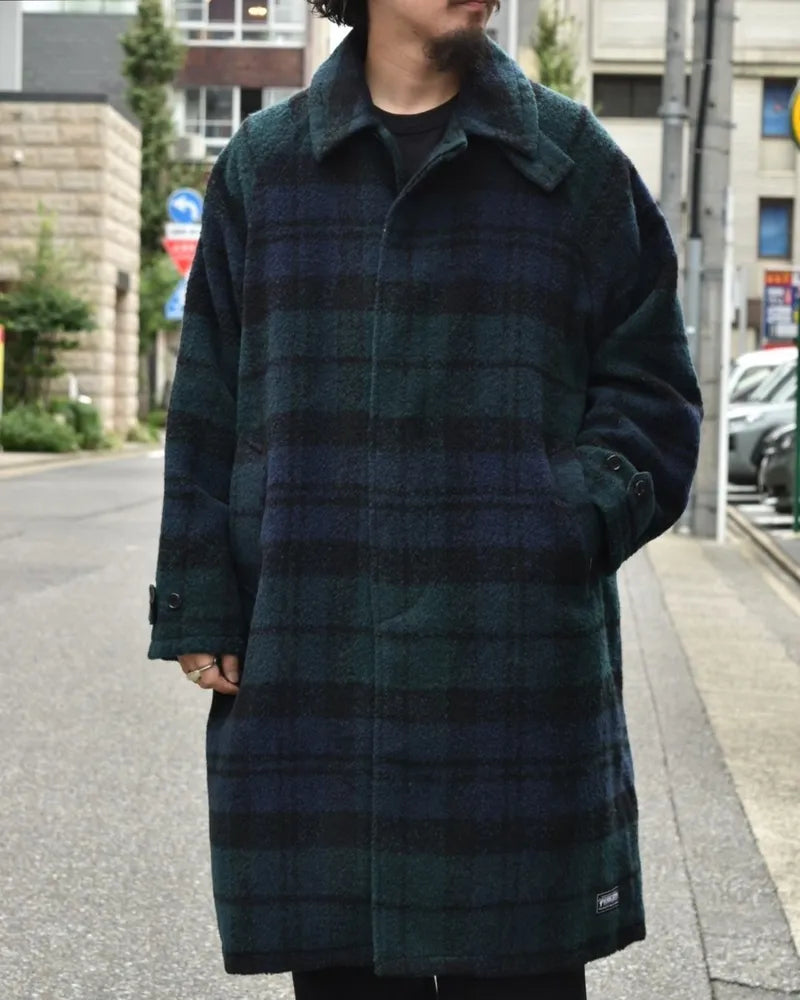 DELUXE / × PENDLETON  CHECKED COAT (24AD5322)