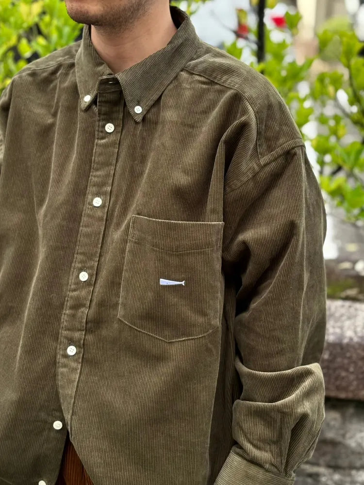 DESCENDANT / KENNEDY'S CORDUROY LS S SHIRT (242WVDS-SHM04)