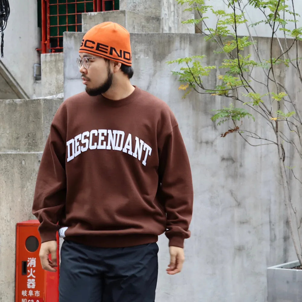 DESCENDANT / TEAM CREW NECK (242ATDS-CSM16)