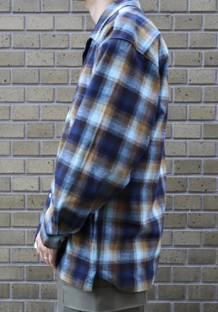 DESCENDANT / MILPITAS PLAID LS SHIRT (242TQDS-SHM03)