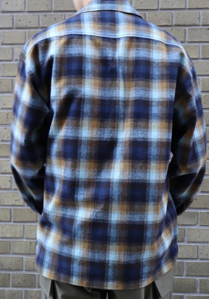 DESCENDANT / MILPITAS PLAID LS SHIRT (242TQDS-SHM03)