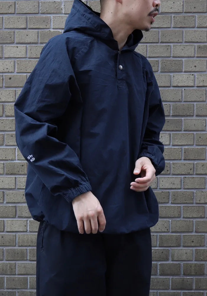 DESCENDANT / MOLE HOODED LS SHIRT (242WVDS-SHM03)