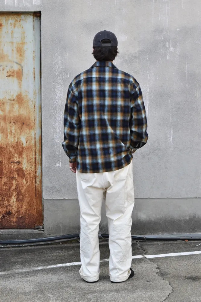 DESCENDANT / MILPITAS PLAID LS SHIRT (242TQDS-SHM03)