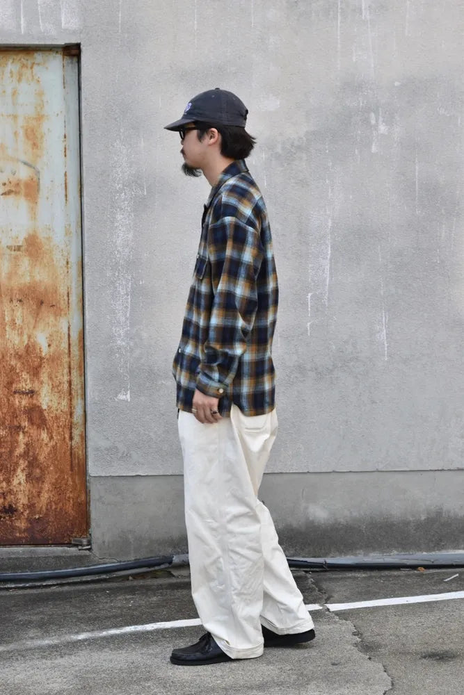 DESCENDANT / MILPITAS PLAID LS SHIRT (242TQDS-SHM03)