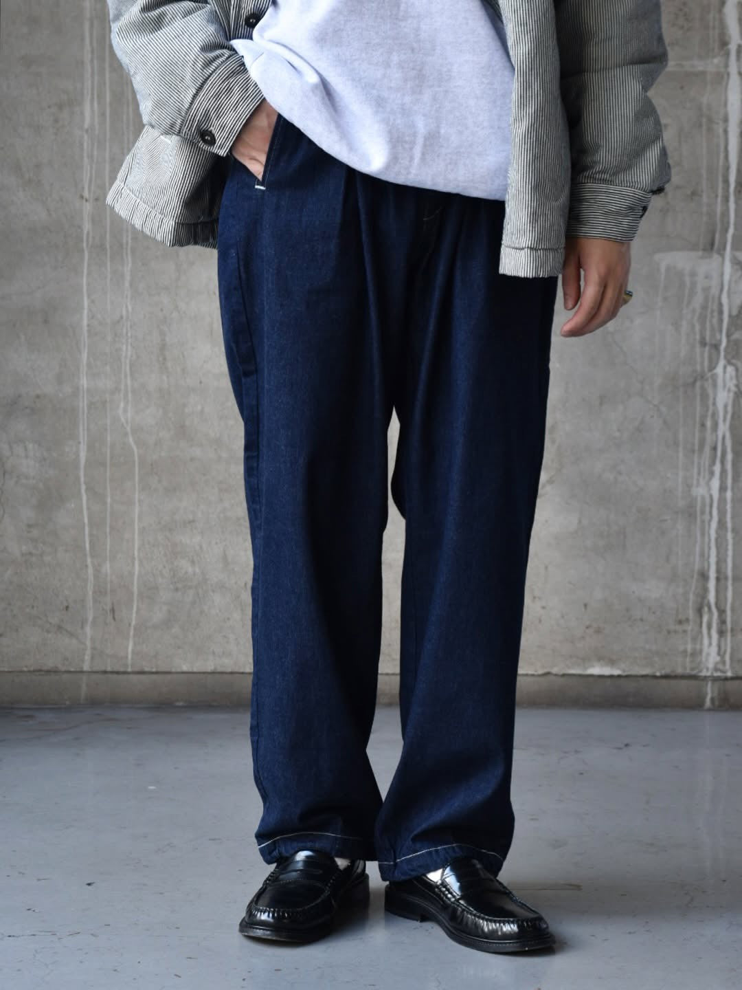DESCENDANT × Post O’Alls / CINCH DENIM TROUSERS POST O'ALLS (252PODS-PTM01)