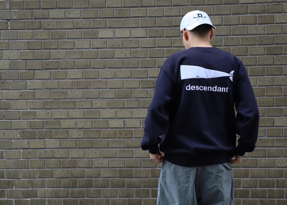 DESCENDANT / CACHALOT CREW NECK (242ATDS-CSM15)