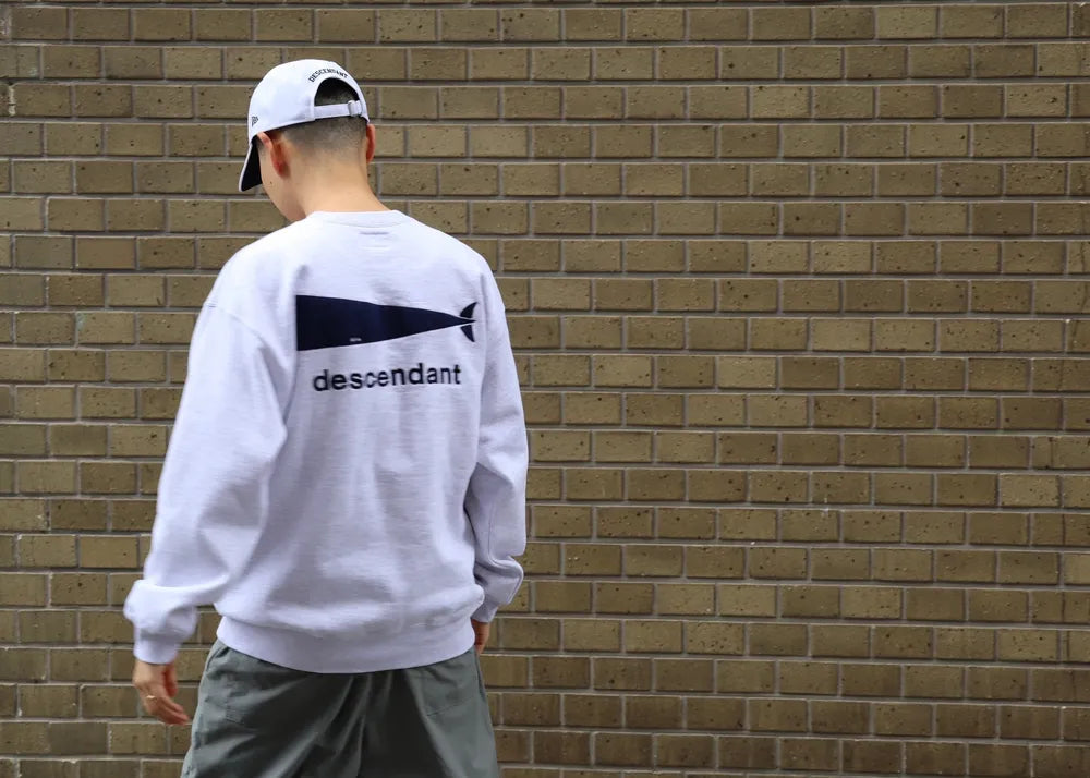 DESCENDANT / CACHALOT CREW NECK (242ATDS-CSM15)