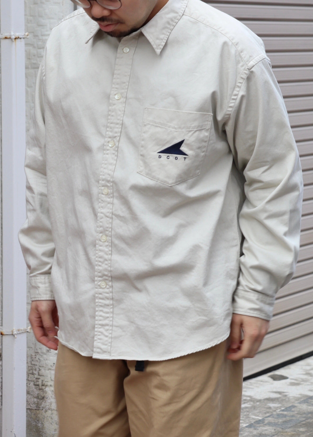 DESCENDANT / KENNEDY'S TWILL LS SHIRT (251WVDS-SHM03)