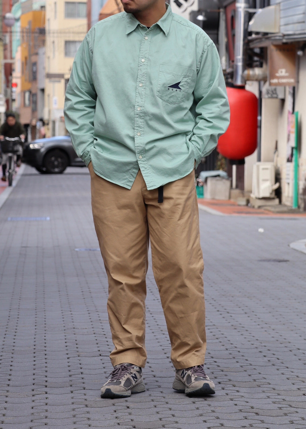 DESCENDANT / KENNEDY'S TWILL LS SHIRT (251WVDS-SHM03)