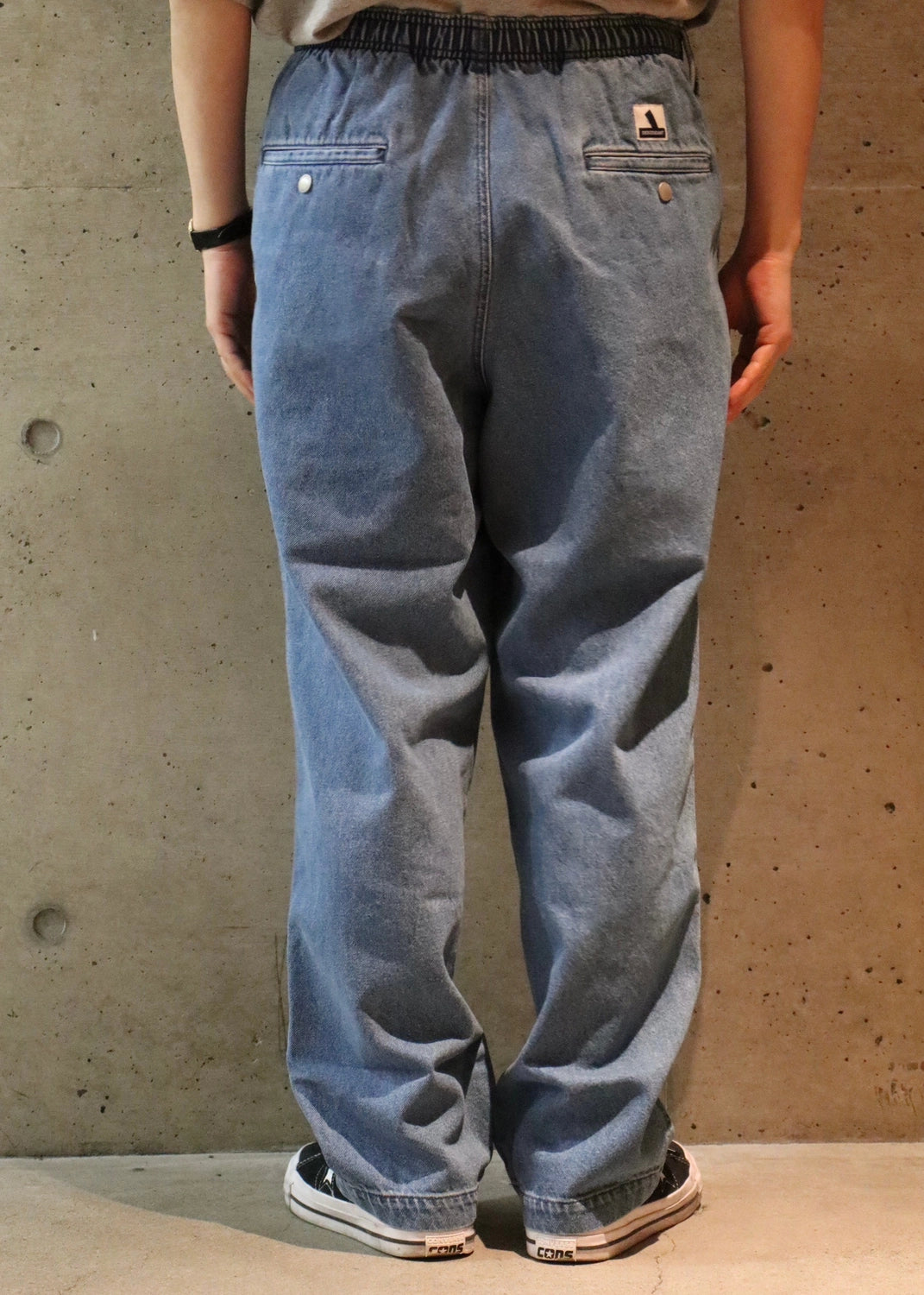 DESCENDANT / SHORE DENIM BEACH TROUSERS (251QDS-PTM03)