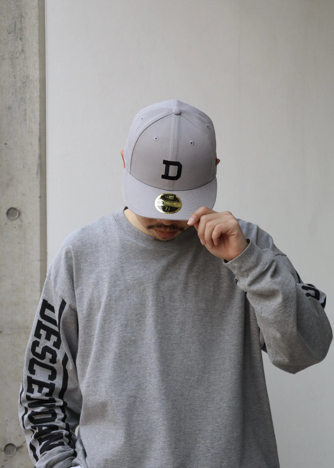 ディセンダント LETTERD LP 59FIFTY NEW ERA キャップ DESCENDANT (ディセンダント) × NEW ERA / LETTERD LP 59FIFTY NEW ERA