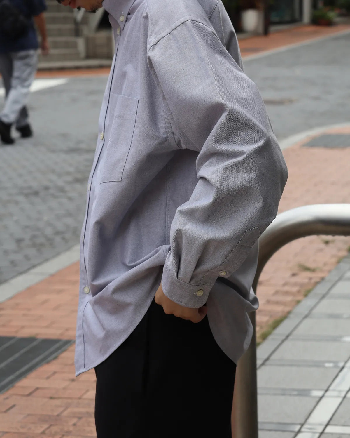 DESCENDANT / KENNEDY'S OXFORD LS SHIRT (262CPDS-SHM01)
