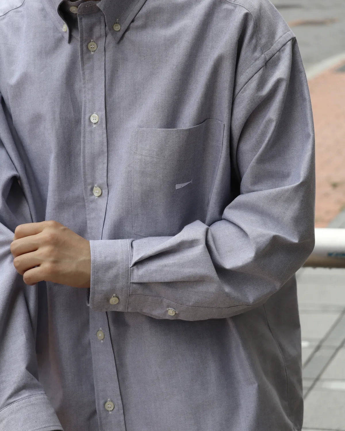 DESCENDANT / KENNEDY'S OXFORD LS SHIRT (262CPDS-SHM01)