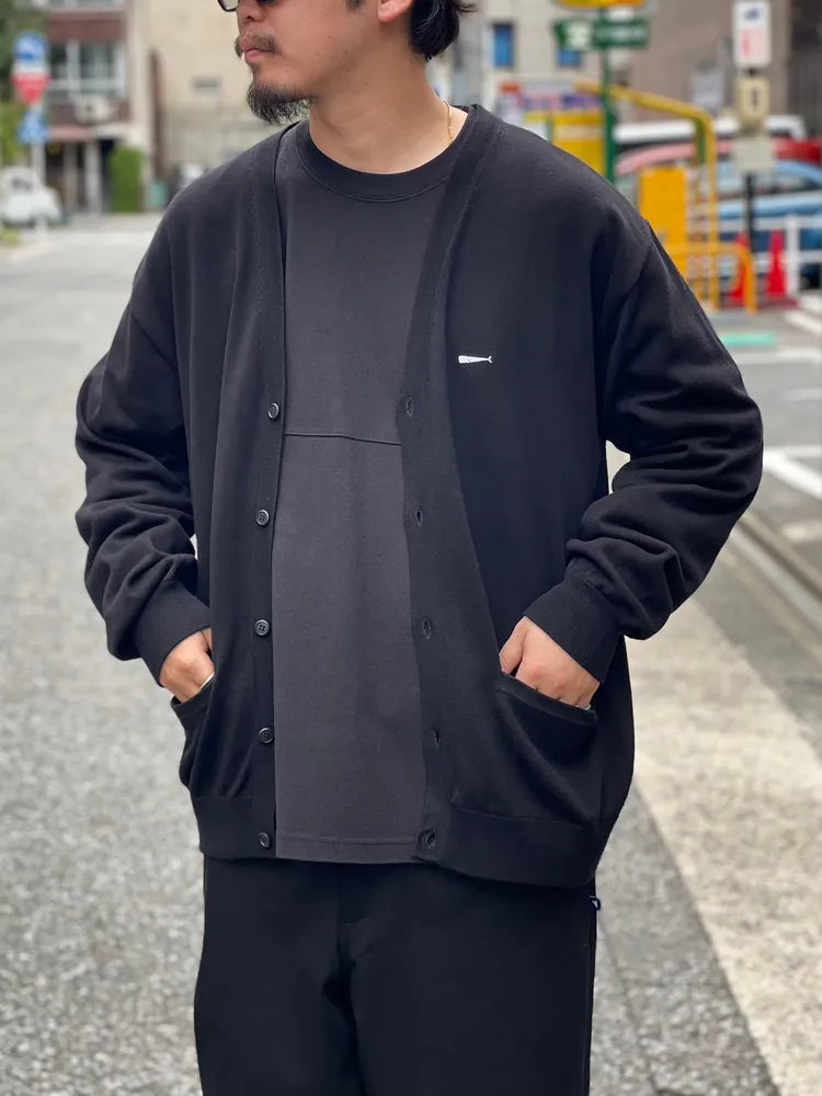 DESCENDANT / NURSE KNIT CARDIGAN (242MADS-KNM01)