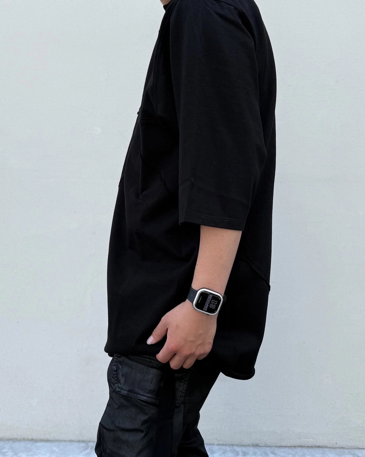 Rick Owens DRKSHDW / KNIT T-SHIRT -JUMBO SS T (DU02F6274)