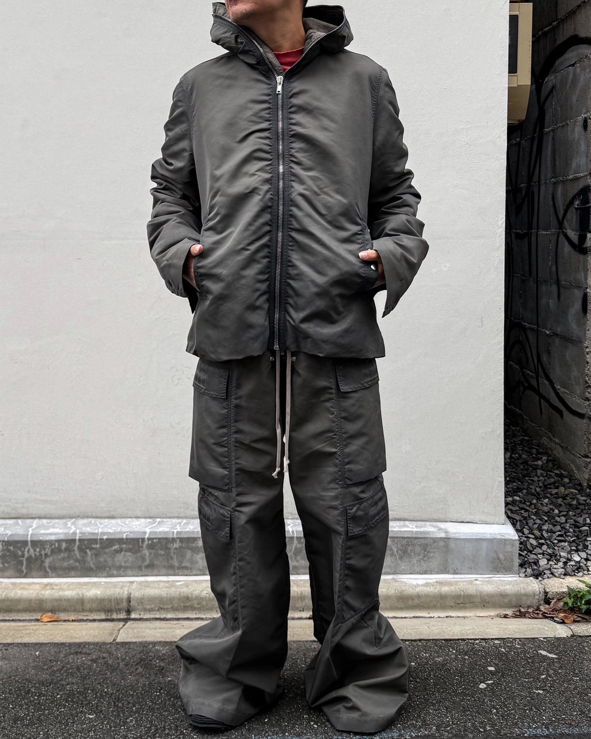 Rick Owens DRKSHDW / GIMP ZIPFRONT JKT (DU02F6778)