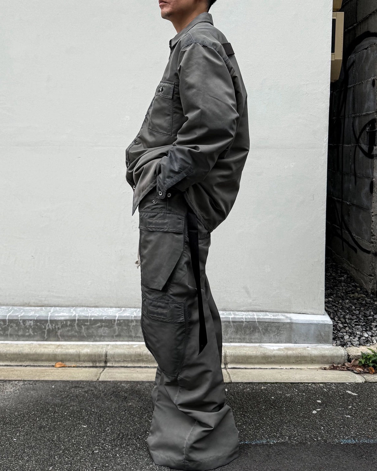 Rick Owens DRKSHDW / JUMBO OUTERSHIRT (DU02F6753)