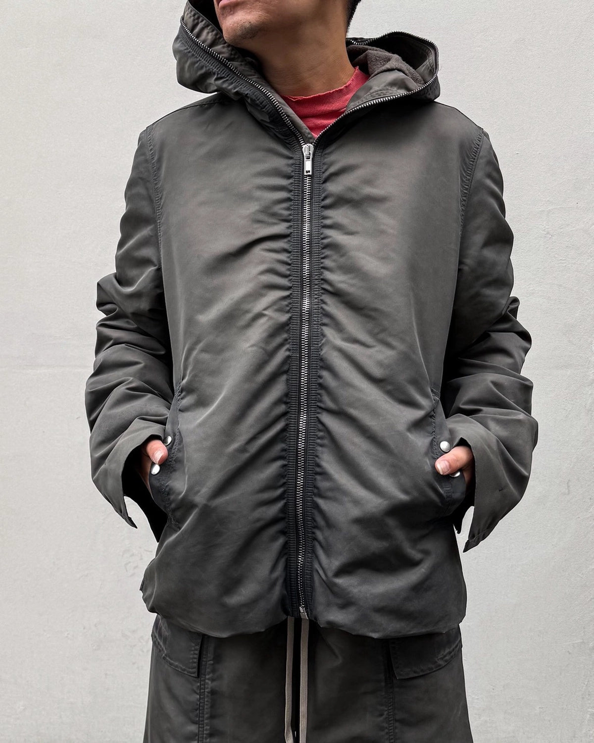 Rick Owens DRKSHDW / GIMP ZIPFRONT JKT (DU02F6778)