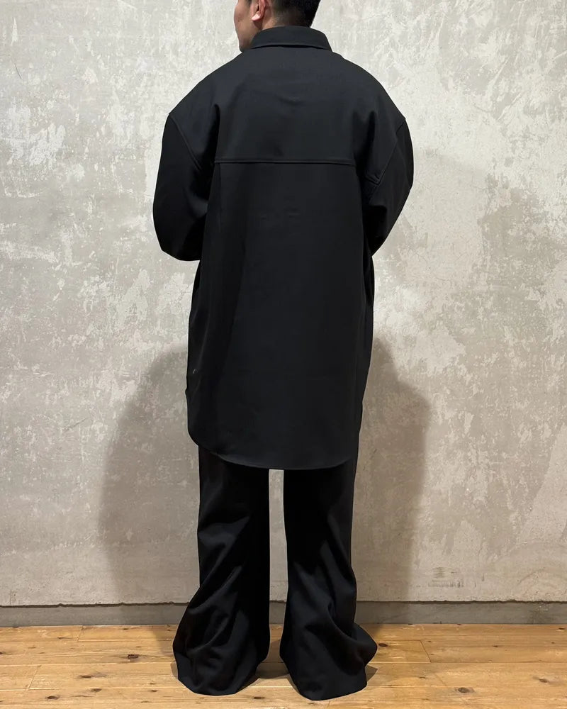 entire studios / GIANT WOOL SHIRT (ES2597BL)